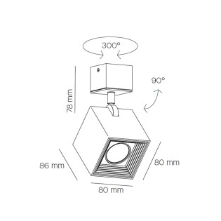 Applique Murale LED Dau (12.7W)