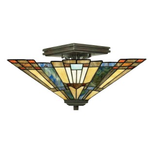 Plafónnier Tiffany Inglenook