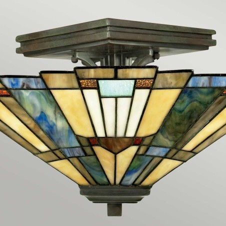 Plafónnier Tiffany Inglenook