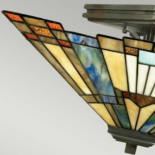Plafónnier Tiffany Inglenook