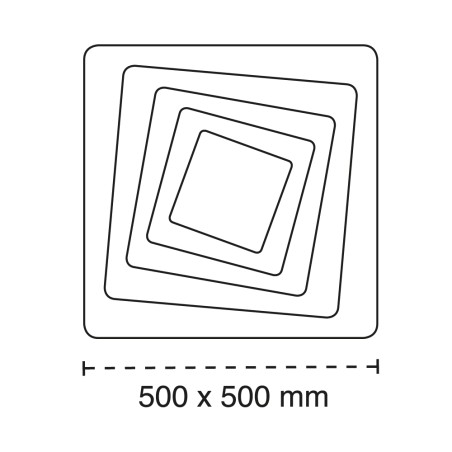 Plafonnier LED Tandy CCT Dim (135W)