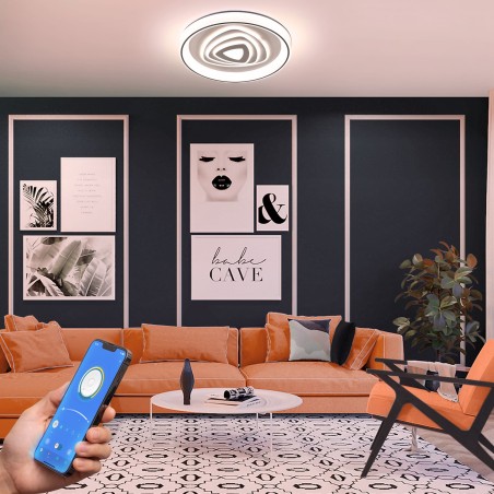 Plafonnier LED Togo CCT Dim (110W)