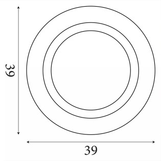 Plafonnier LED Ringo CCT (40W)
