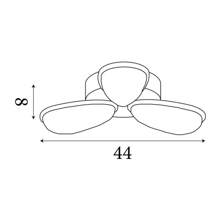 Plafonnier LED Lori (24W)