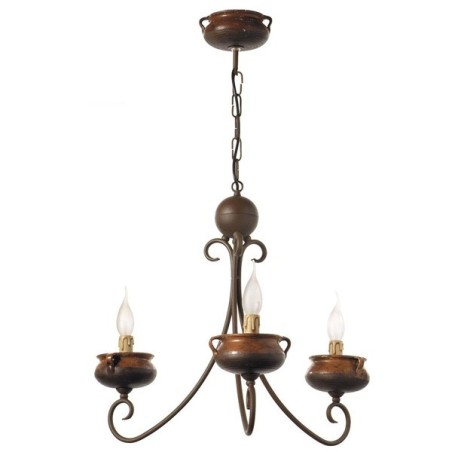 Lustre Pots (4 lumières)