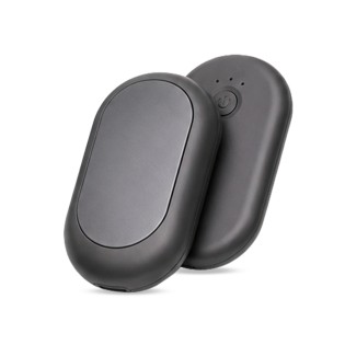 Chauffe-mains rechargeable 2 en 1 Noir Lymo