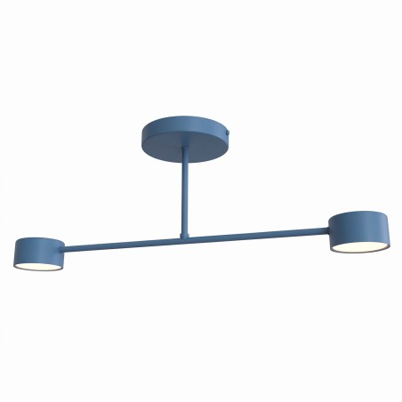 Plafonnier Tanfa Bleu (2 lumières)