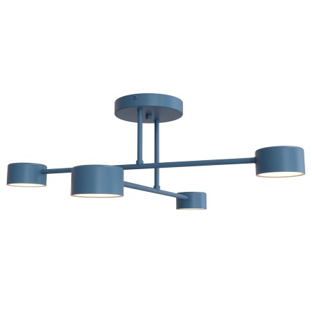 Plafonnier Tanfa Bleu (4 lumières)