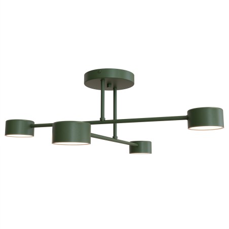 Plafonnier Tanfa Vert Olive (4 lumières)