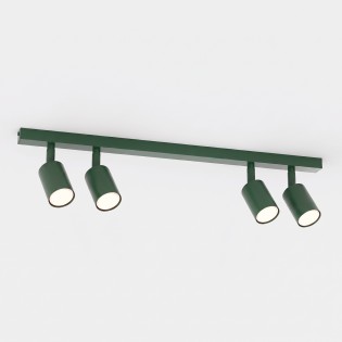 Plafonnier Dongor Vert Olive (4 lumières)