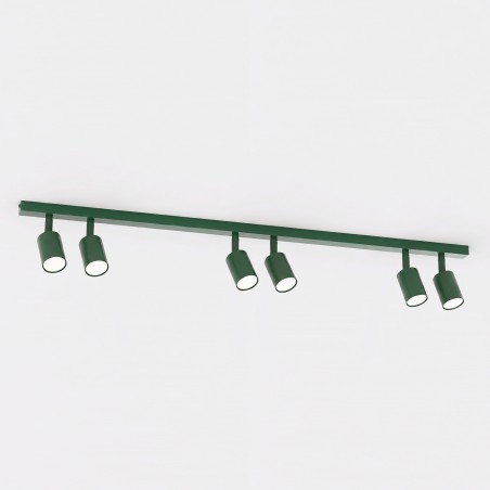 Plafonnier Dongor Vert Olive (6 lumières)