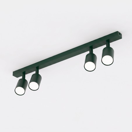Plafonnier Dongor Vert Olive (4 lumières)