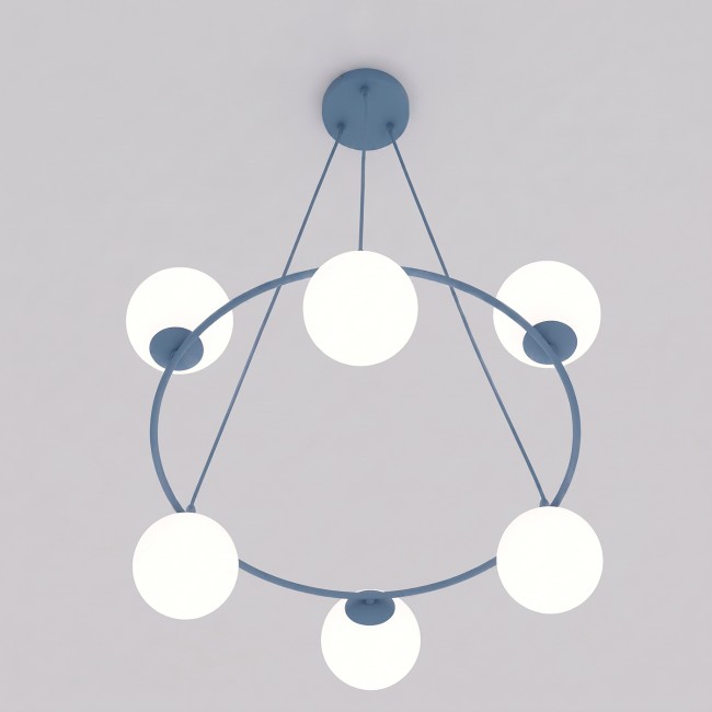 Lampe de plafond Laster Bleue (6 lumières)