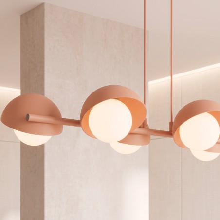Lampe de plafond Nordessa Coral (6 lumières)