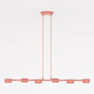 Lampe de plafond Solvi Coral (6 lumières)