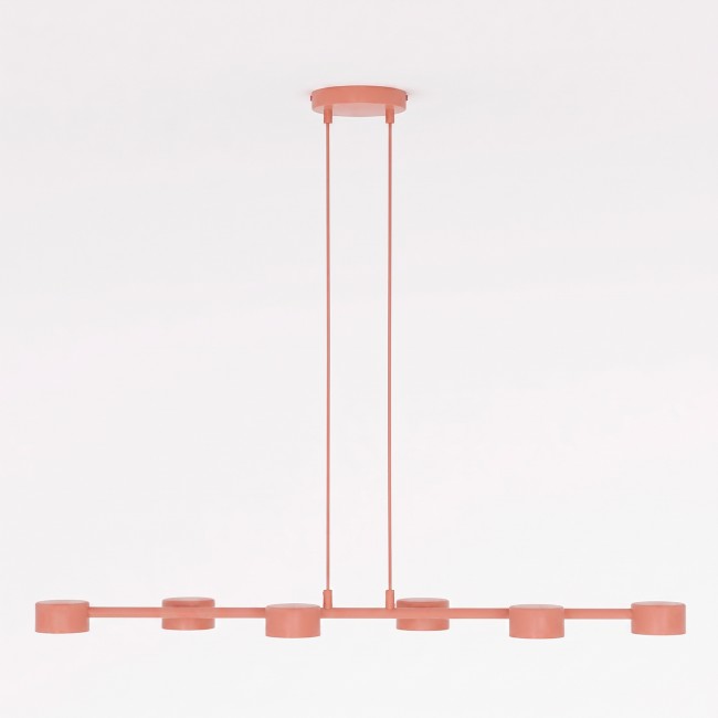 Lampe de plafond Solvi Coral (6 lumières)
