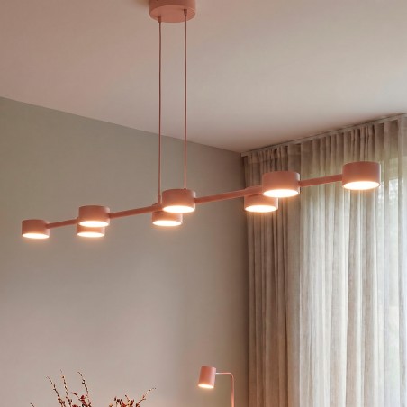 Lampe de plafond Solvi Coral (8 lumières)
