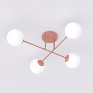 Plafonnier Nicolo Coral (4 lumières)