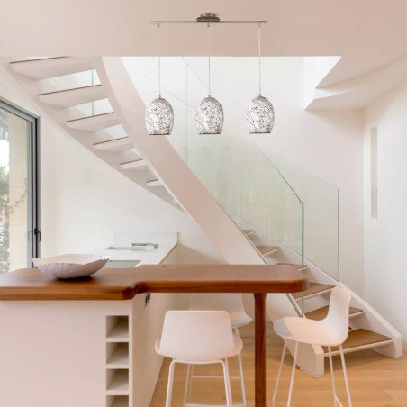 Reglette de plafond Crackle (3 lumieres)