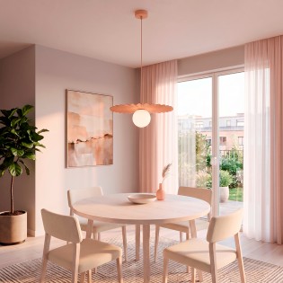 Lampe de plafond Drino Coral