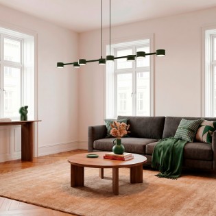 Lampe de plafond Solvi Vert...