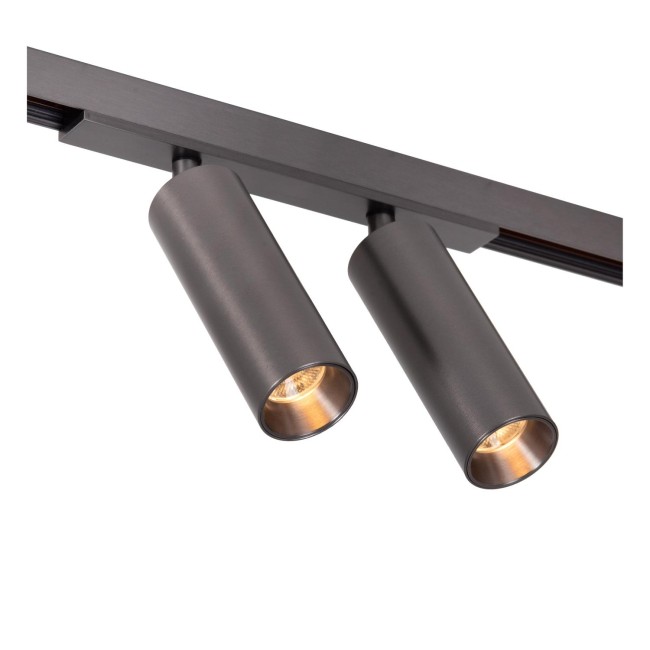 Spot LED monophasé pour rail Bixx Linial Smart 48V (2x8W)