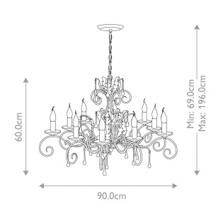 Lustre Amarilli (10 Lumieres)
