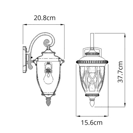 Applique Murale pour exterieur Admirals Cove S