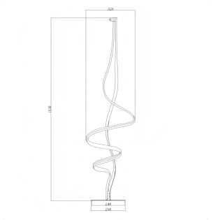 Lampadaire LED Lambada DIM (38W)