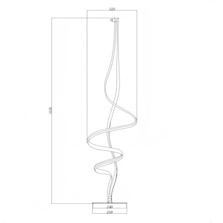 Lampadaire LED Lambada DIM (38W)