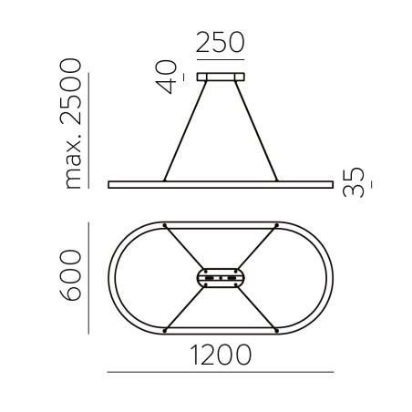 Lampe de plafond LED Grace CCT (100W)
