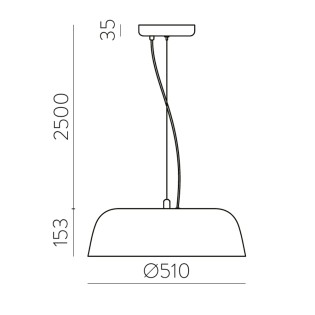Lampe de plafond LED Oslo CCT (22W)