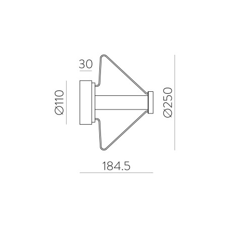 Applique murale LED Yara (9,5W)