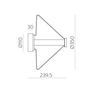 Applique murale LED Yara (14.5W)
