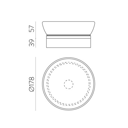 Applique murale pour bains LED Trap (10W)