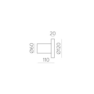 Applique LED Corvus (7.5W)
