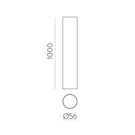 Spot de plafond Zoom 100