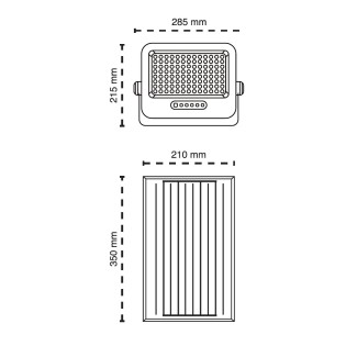 Projecteur solaire LED Neo IP65 7CCT (200W)