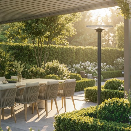 Lampadaire solaire LED Helios IP54 CCT (25W)