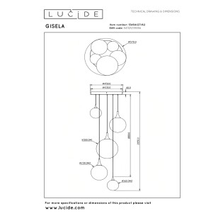 Lampe de plafond LED Gisela Dim (32W)