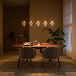 Lampe de plafond LED Gisela Dim (5x4W)
