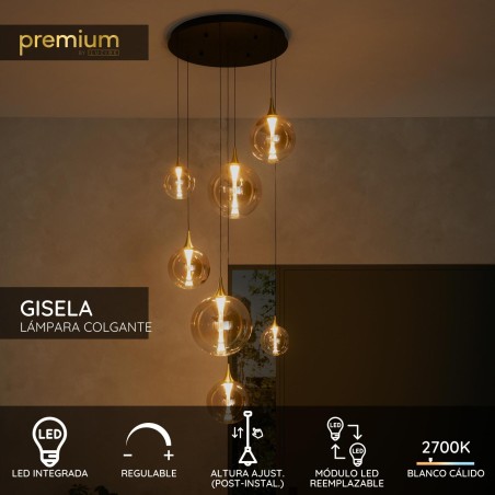 Lampe de plafond LED Gisela Dim (42W)