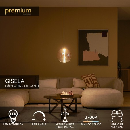 Lampe de plafond LED Gisela Dim (9.4W)