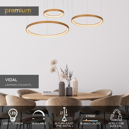 Lampe de suspension LED Vidal (120W)