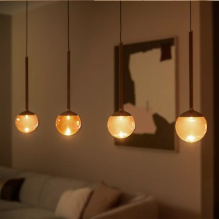 Suspension LED Calina CCT DIM (5x8.2W)