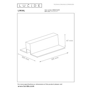 Boîte de raccordement pour rail Linial
