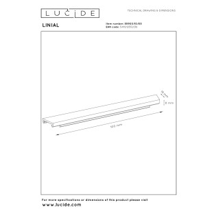 Couverture pour rail Linial