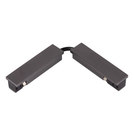 Connecteur flexible pour rail Linial Chrome noir