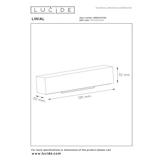 Boîte de raccordement pour rail Linial Chrome noir