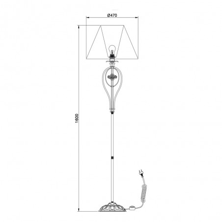 Lampadaire Olivia